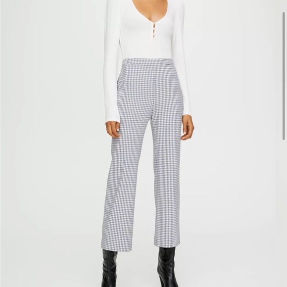 Wilfred Gingham “Kick Flare” Trousers - Picture 5 of 5